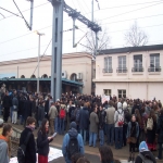 occupation de la gare le 21 mars 2006 photo n12 